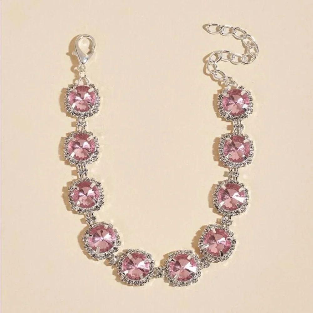 Rhinestone Decor Pet Necklace 🐈